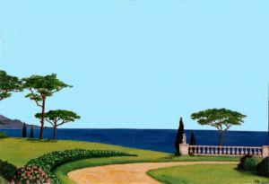 Voir le détail de cette oeuvre: Jardin sur la Riviera